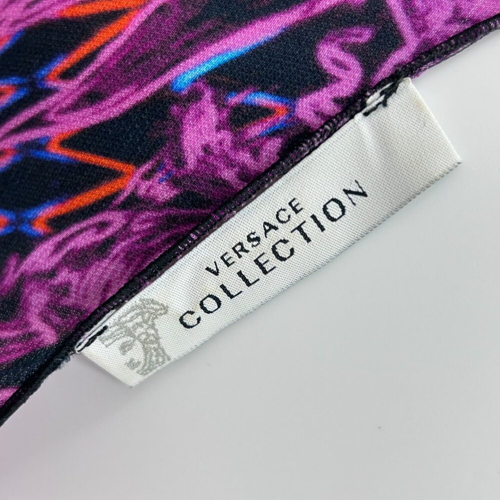 Authentic Versace Collection Halter Plunge V-Neck Maxi Dress IT 42 (US 6) - Picture 7 of 7